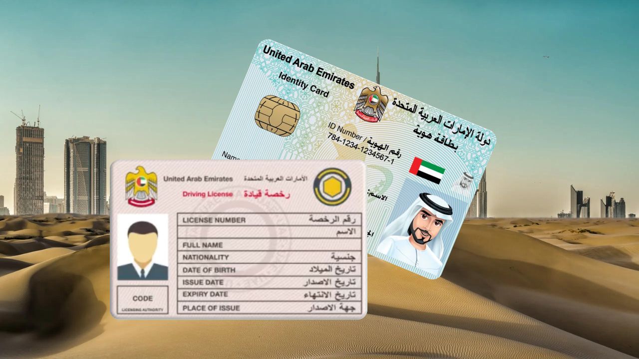 Emirates ID and UAE Driving License