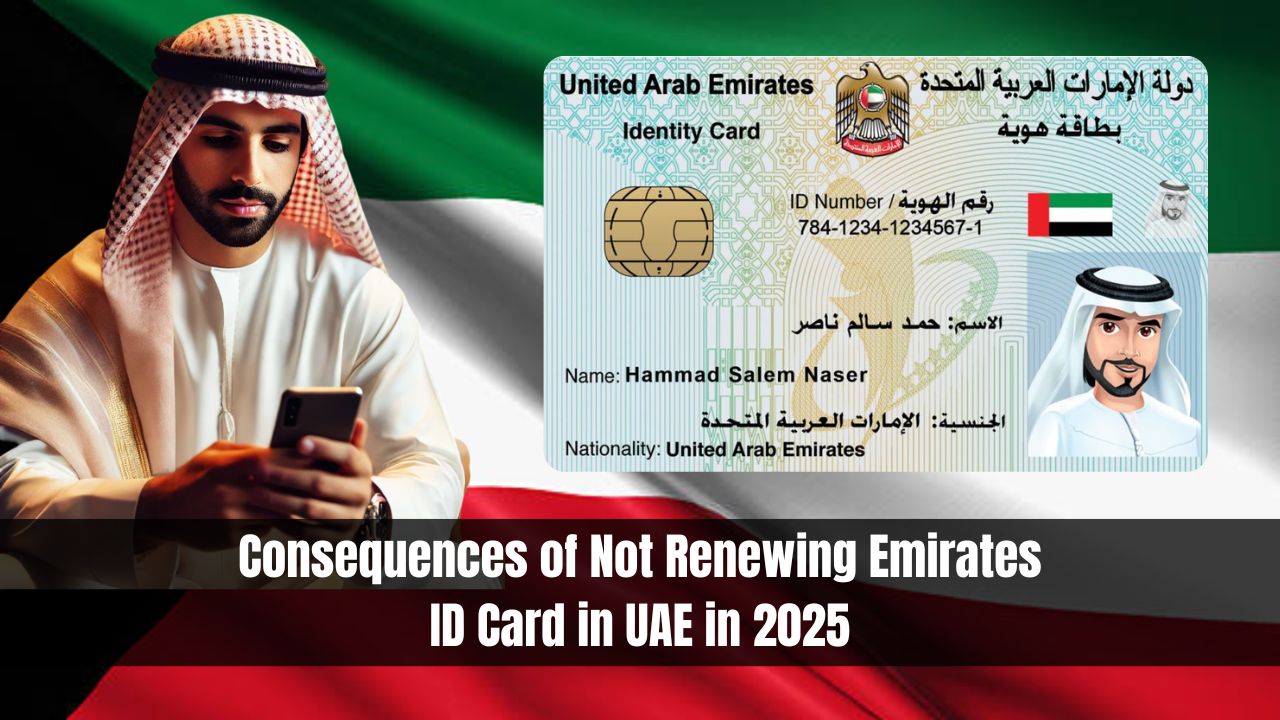 Consequences of Not Renewing Emirates ID Card in UAE in 2025